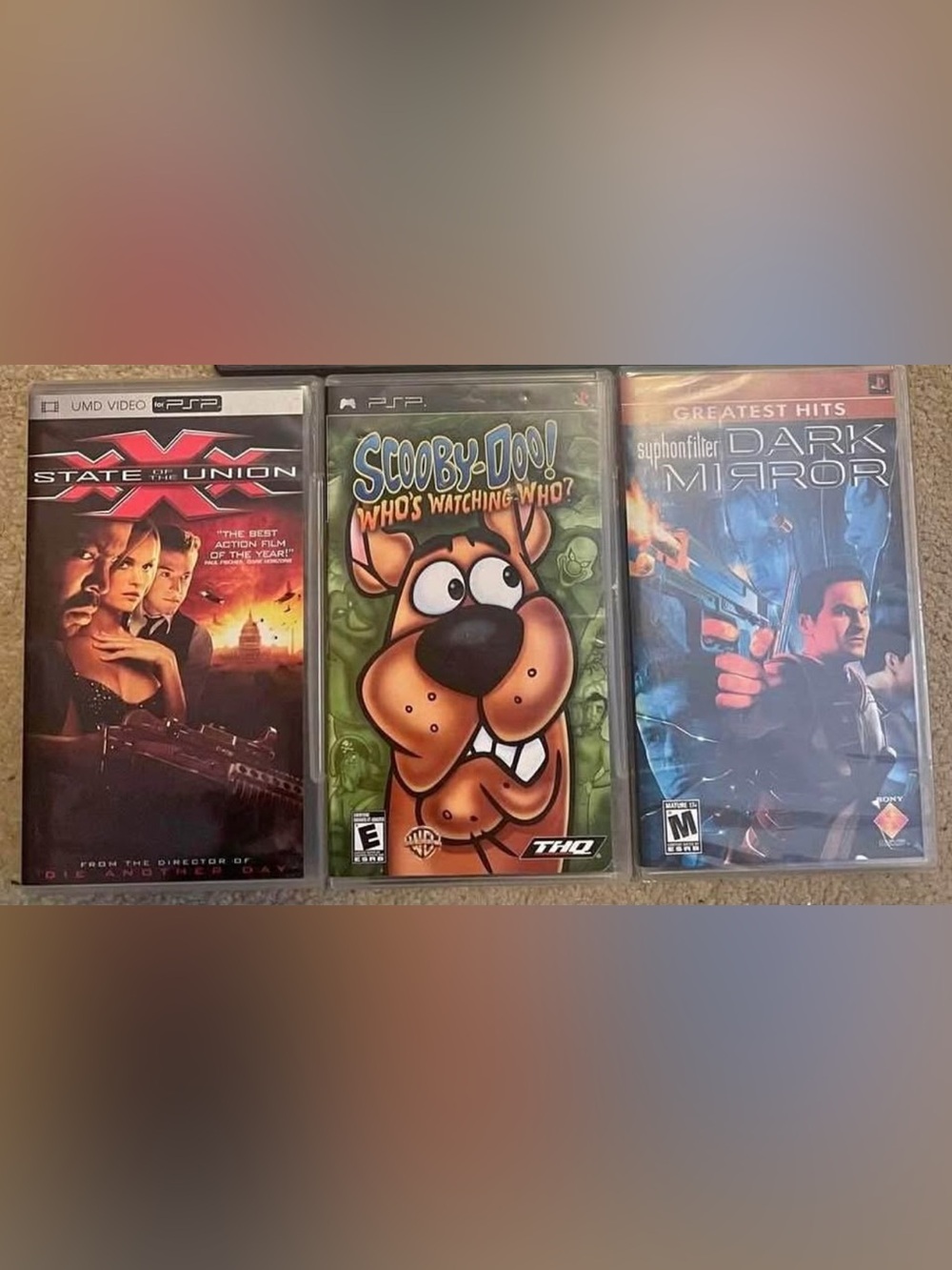 PSP (PlayStation Portable) Video Games (Bundle of 3)